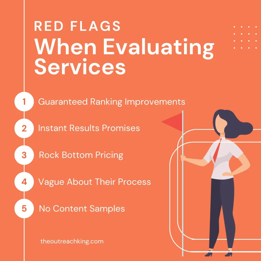 Red Flags in Guest Posting Services